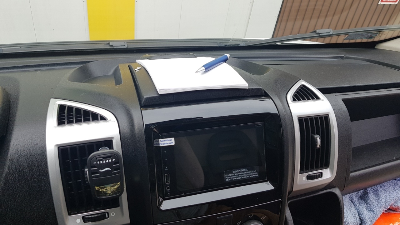 Raadioraam 2 DIN Citroen Jumper, Fiat Ducato, Peugeot Boxer 2014-> Facelift