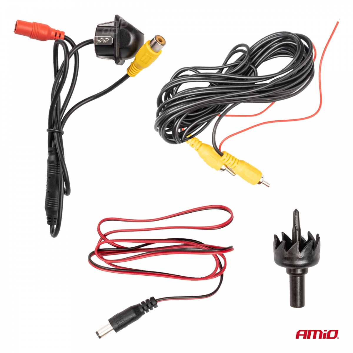 Telecamera di retromarcia HD-305 IR 12v 720p AMIO-03527