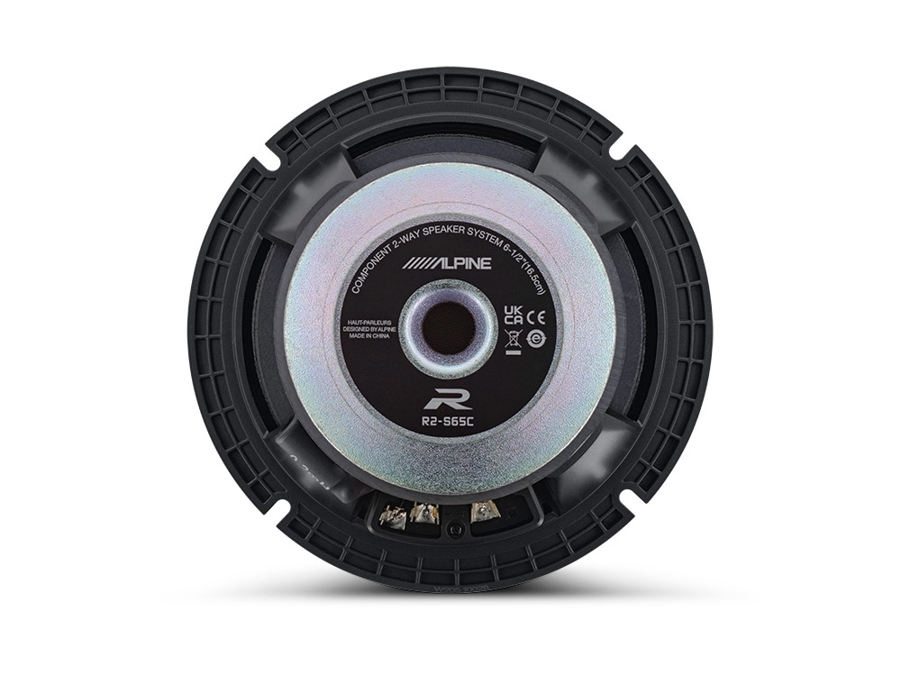 Głośniki samochodowe ALPINE R2-S65C 2-drożne komponentowe 100W RMS 165mm
