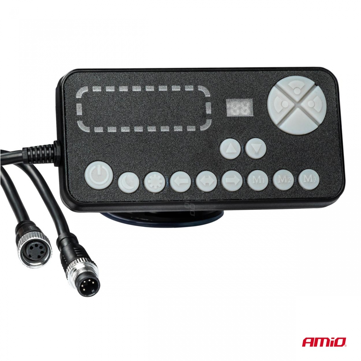 Belka ostrzegawcza LED 51 funkcji 137cm homologacja R65 R10 12-24V AMIO-03345