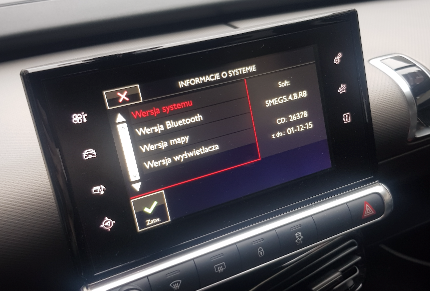 Interfejs kamery cofania Peugeot/Citroen SMEG+ (iV2)