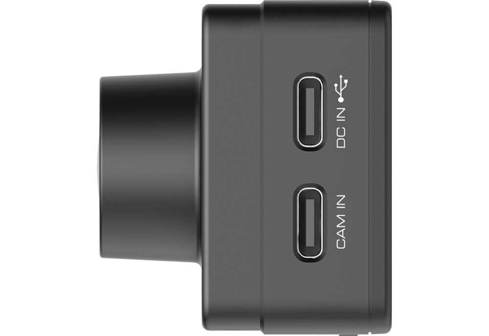 Kenwood DRV-A610R21CA Car DVR Kit. DVR, rearview camera, and smart parking cables.