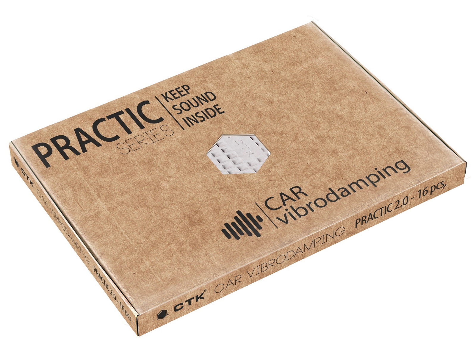 CTK Practic 2.0 Box - tlmiaca rohož, 16 ks/3 m2
