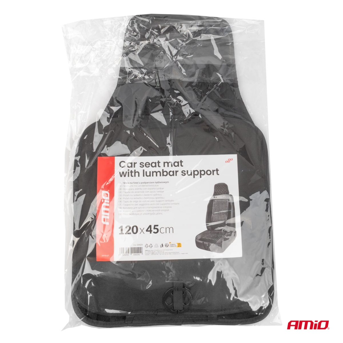 Helmestega autoistmematt, must, 45x120cm, CSM-16 AMIO-04429