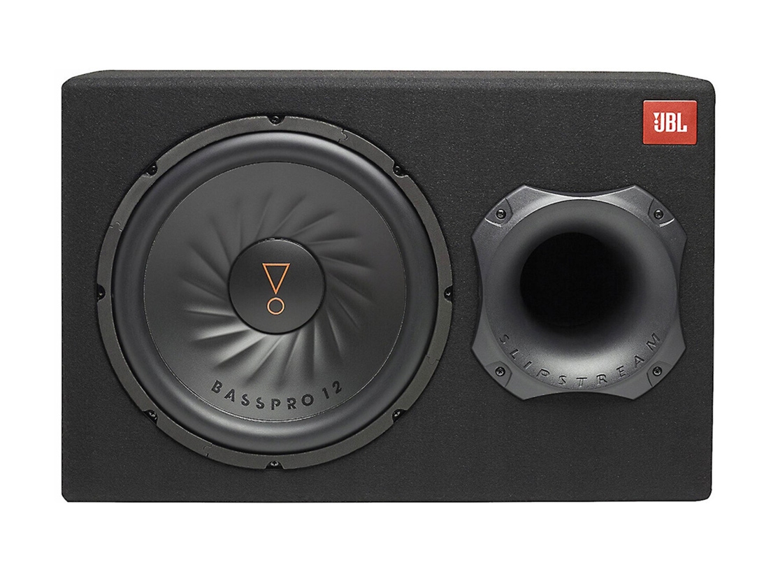 Cabinet per bassi attivo con bass reflex Slipstream brevettato, 300 mm 12 pollici