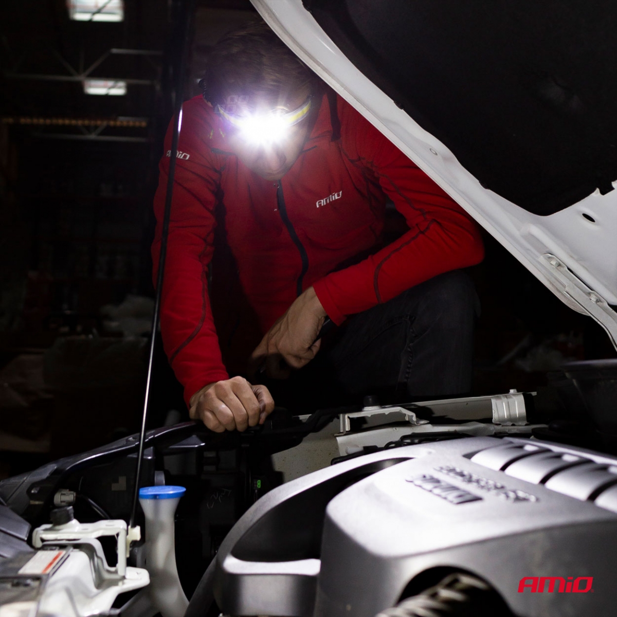 Torcia frontale a LED LH04 AMIO-02826