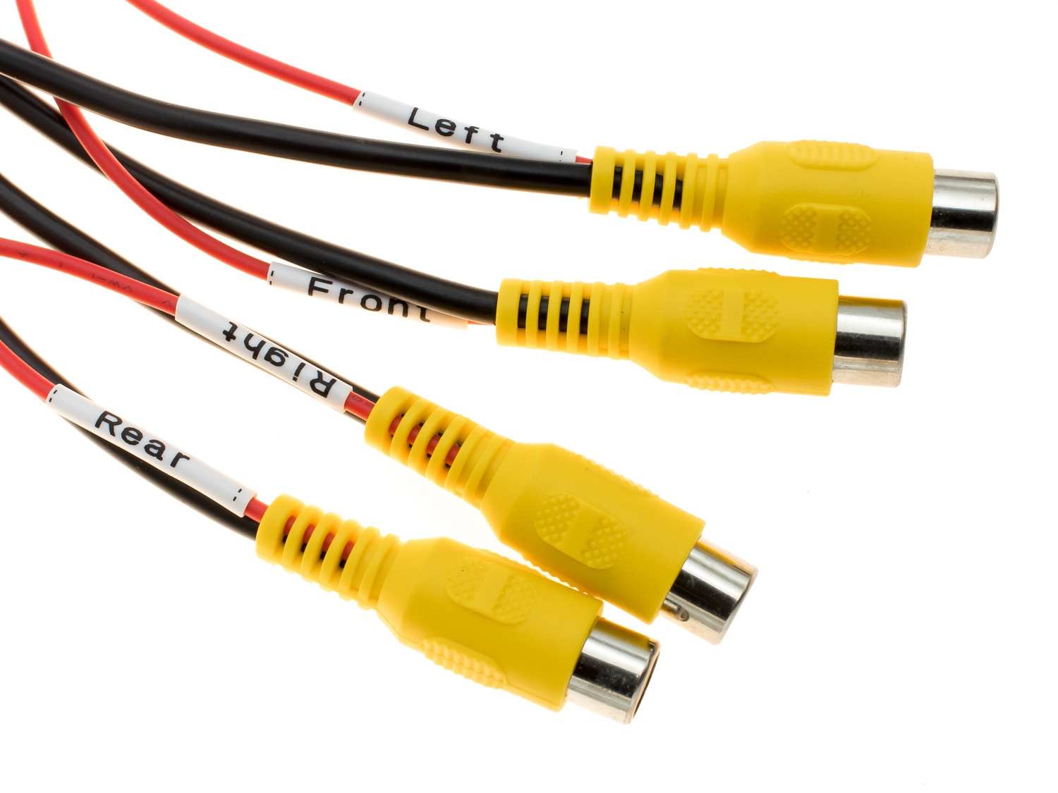 Přepínač videa do auta pro 4 kamery