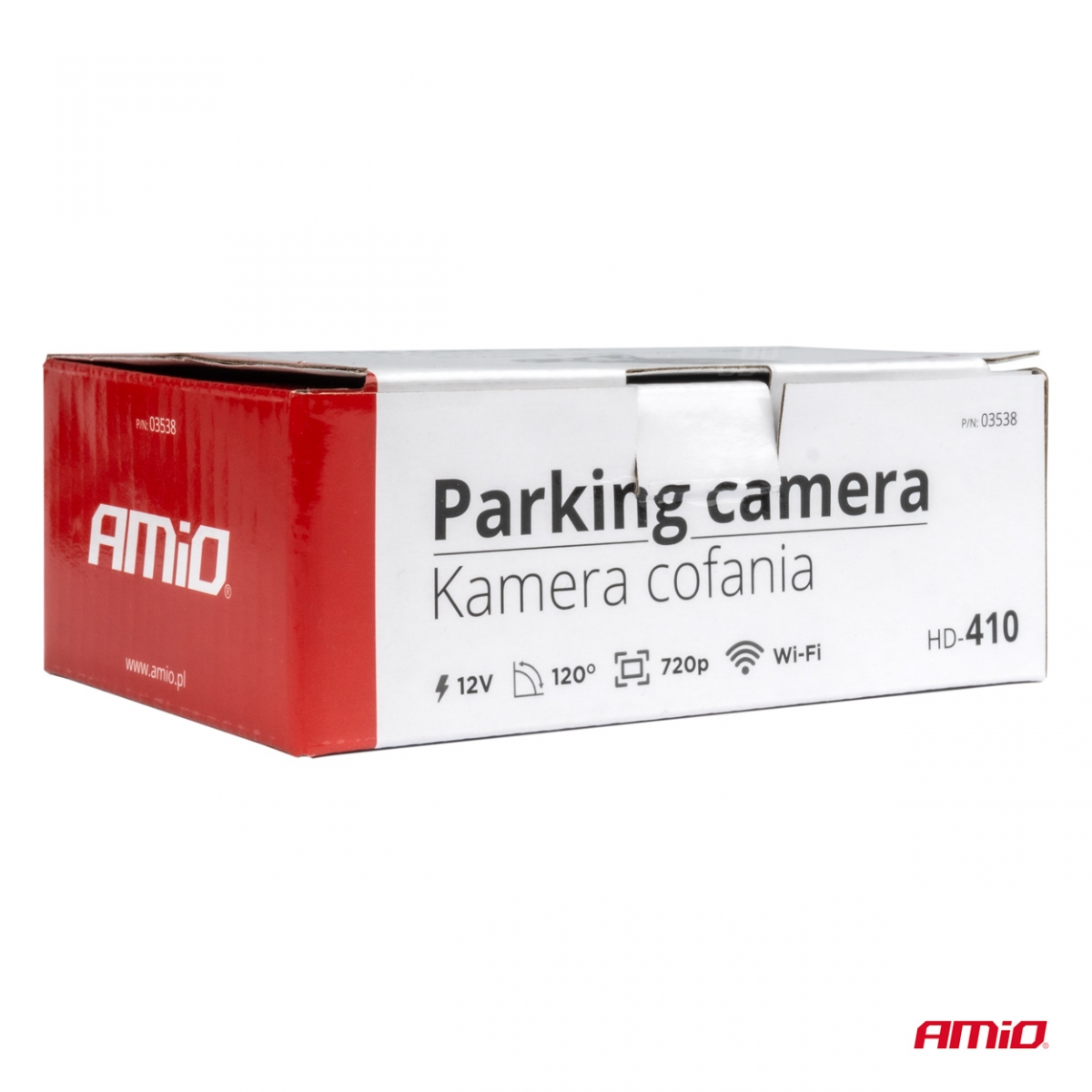 Telecamera per la retromarcia wireless WIFI HD-410 12V 720p AMIO-03538