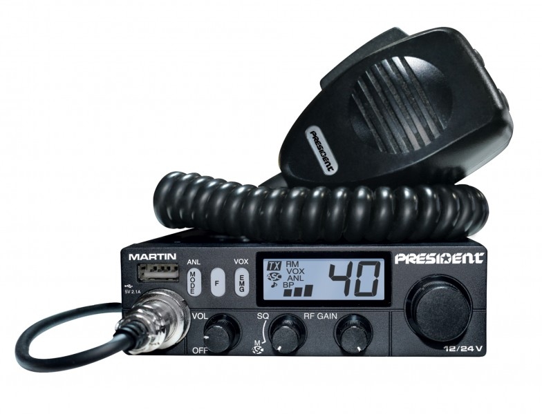 Prezident CB Radio Martin ASC 24.12.