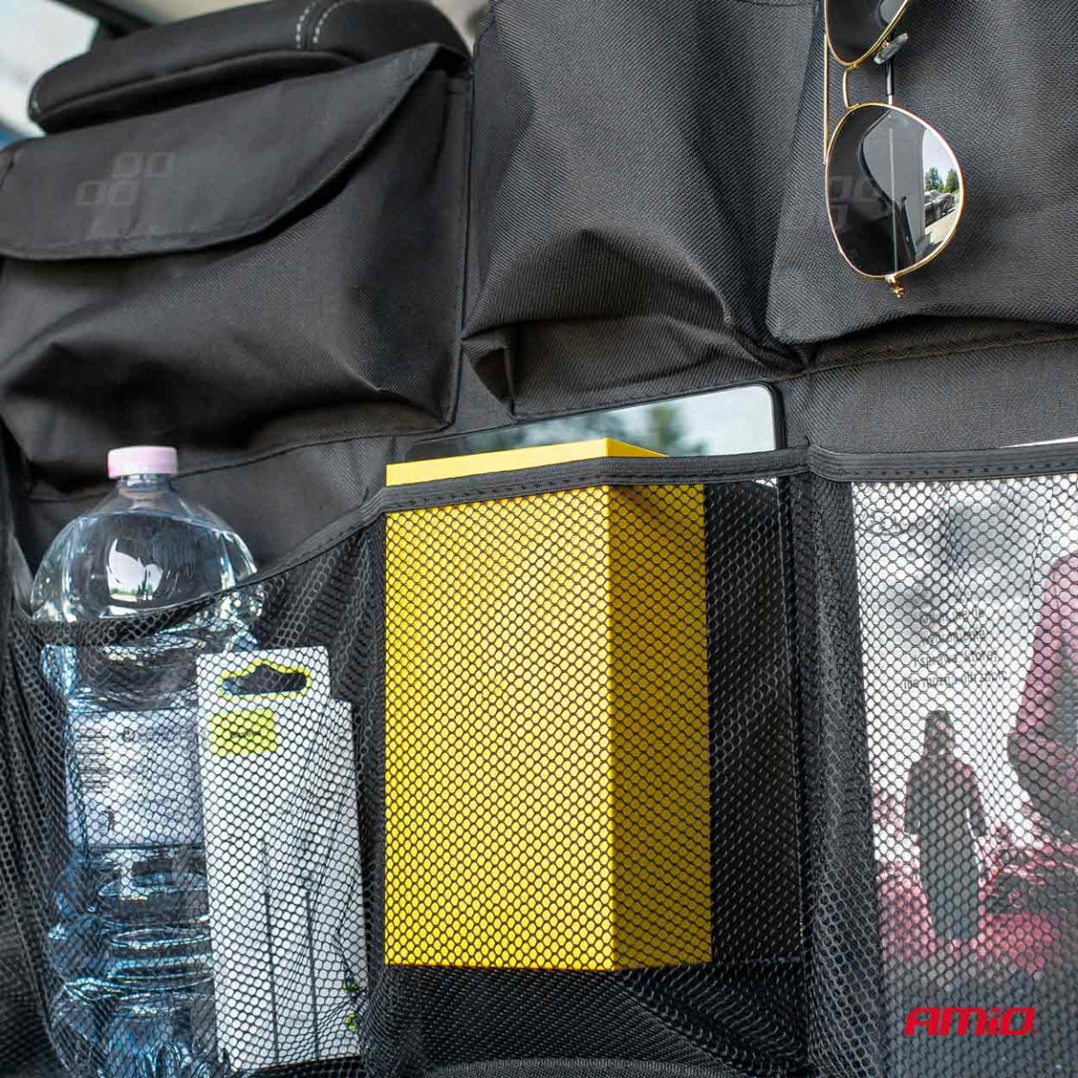 Organizer do samochodu bagażnika na oparcie 89x46cm AMIO-02838