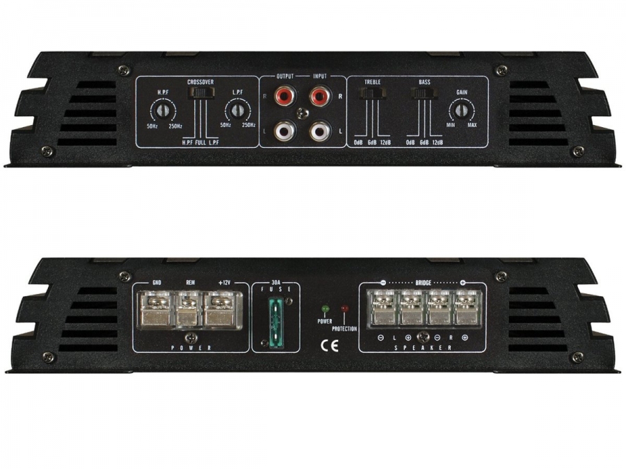 Crunch GPX-500.2, 2-kanals 2x125W RMS