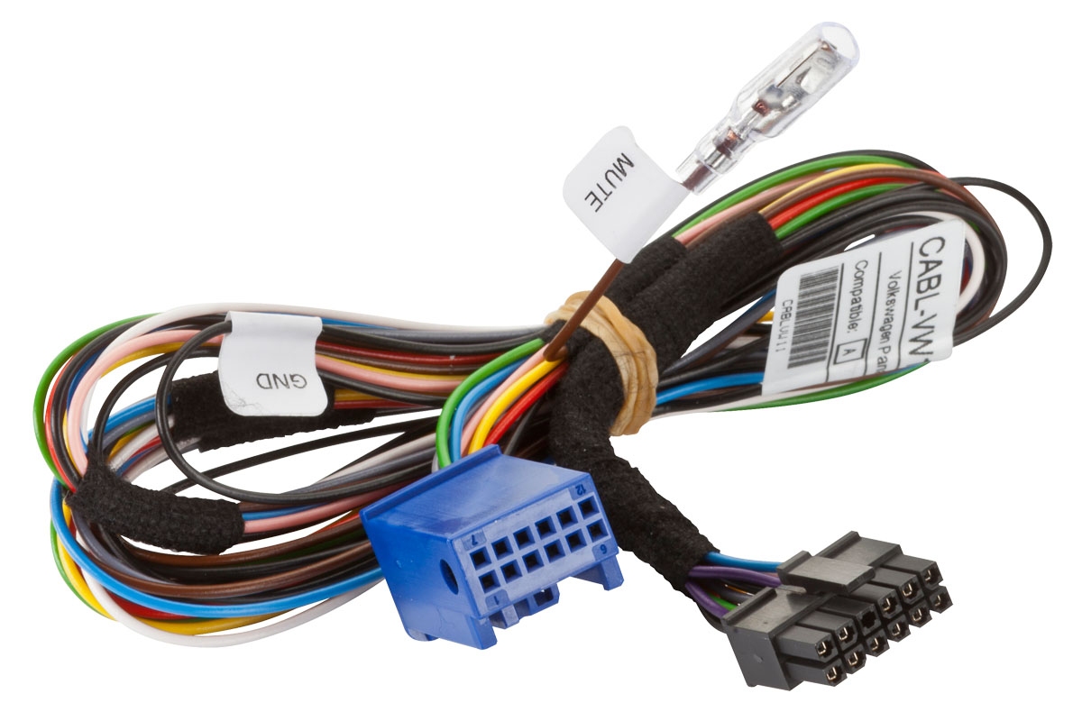 Dension Digital Changer Bluetooth, USB, iPod, iPhone, AUX - Seat, Skoda, VW 12 pin