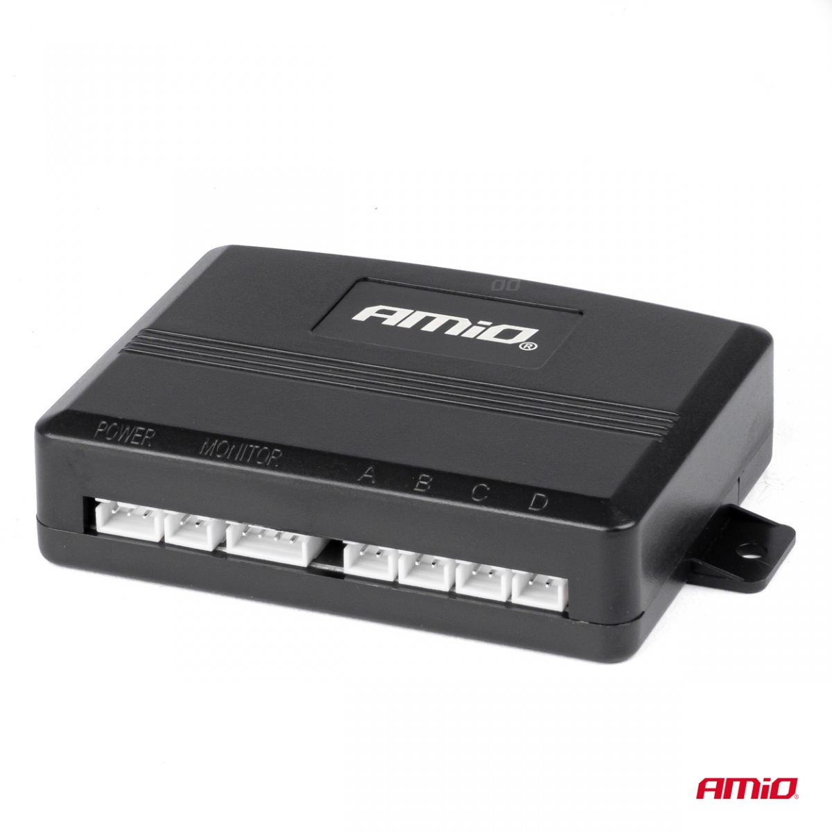 Telecamera per la retromarcia, sensori di parcheggio nella cornice della targa, set 3 in 1 AMIO-03544