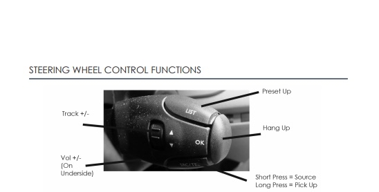Adapter do sterowania z kierownicy Toyota Proace, Proace Verso 2016-> Z radiem dotykowym i czujnikami tył. CTSTY011.2