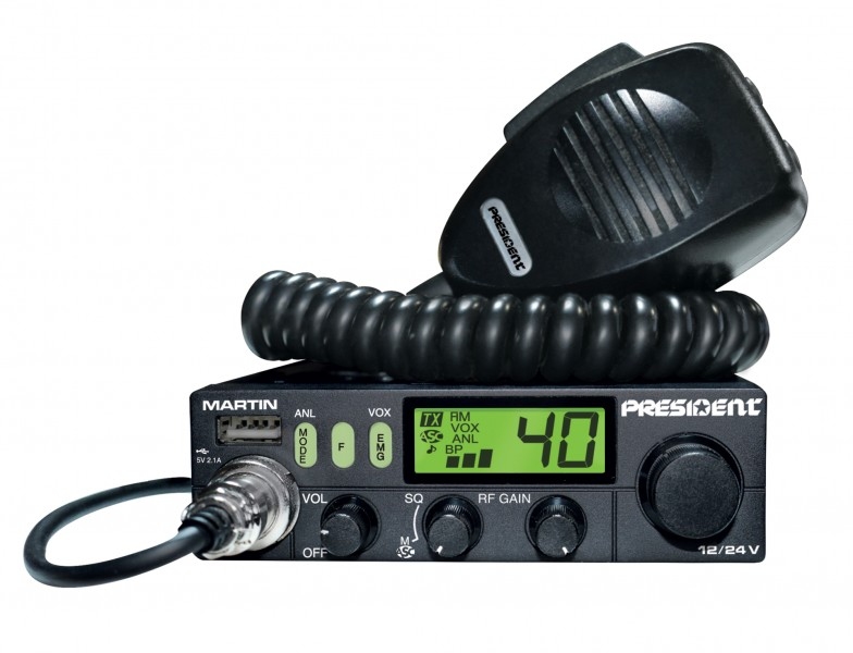 Prezident CB Radio Martin ASC 24.12.