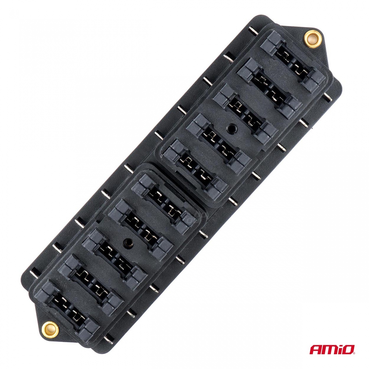 Skrzynka bezpiecznikowa ceramiczna 10 gniazd AMIO-03043