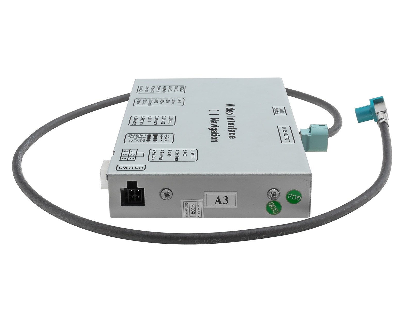 Videoliides VL2-MIB-2 Audi A3 (8V) VW Golf 7 Skoda Octavia III