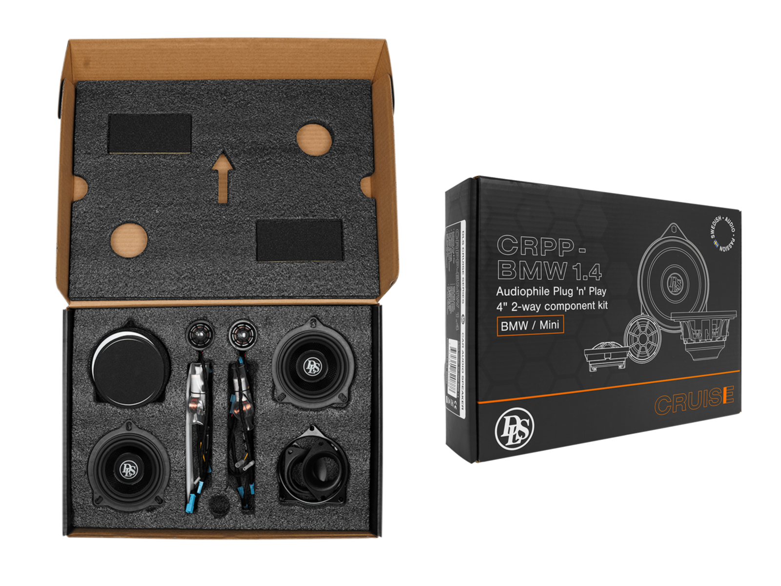 Głośniki dedykowane BMW serii 1, 2, 3, 4, 5, 6, 7, i8,X1, X3, X4, X5, X6, Z4 /Mini. DLS Cruise
