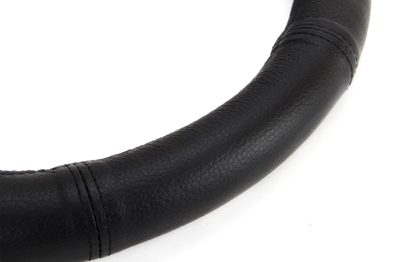 Pokrowiec skórzany nakładka na kierownicę samochodową XXXXL 49-51cm AMIO-01771