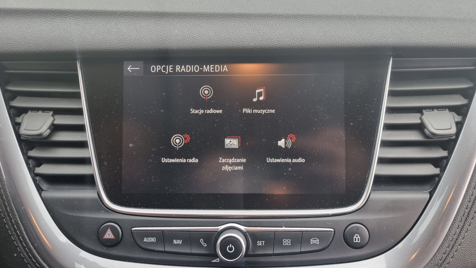 Interfejs kamery Citroen, Peugeot NAC Systems