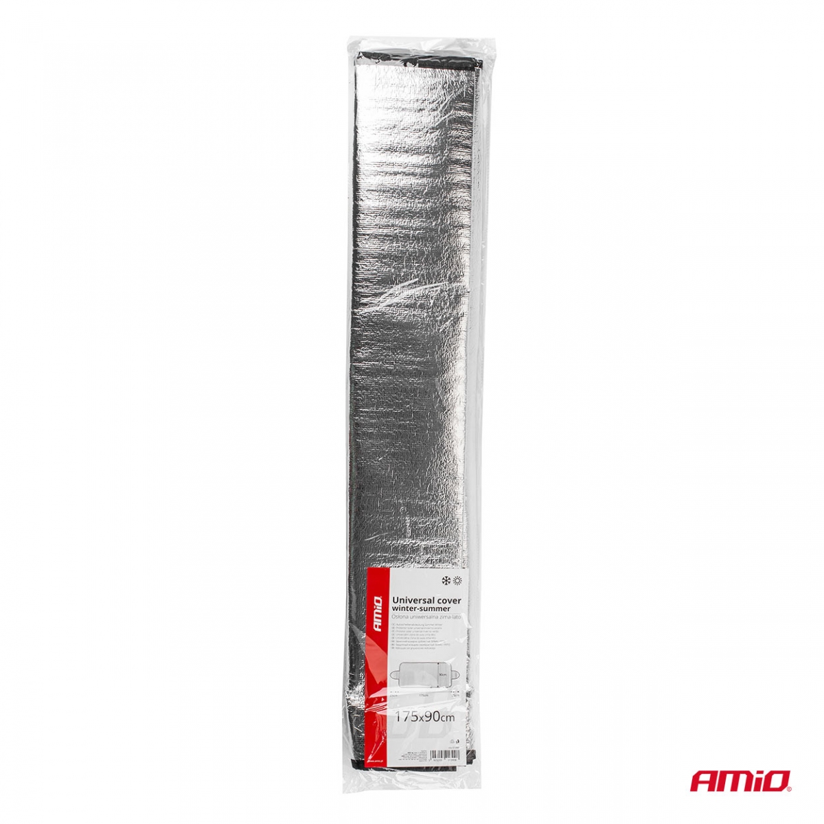 Osłona na szybę 175x90cm przeciwsłoneczna przeciwszronowa AMIO-01390