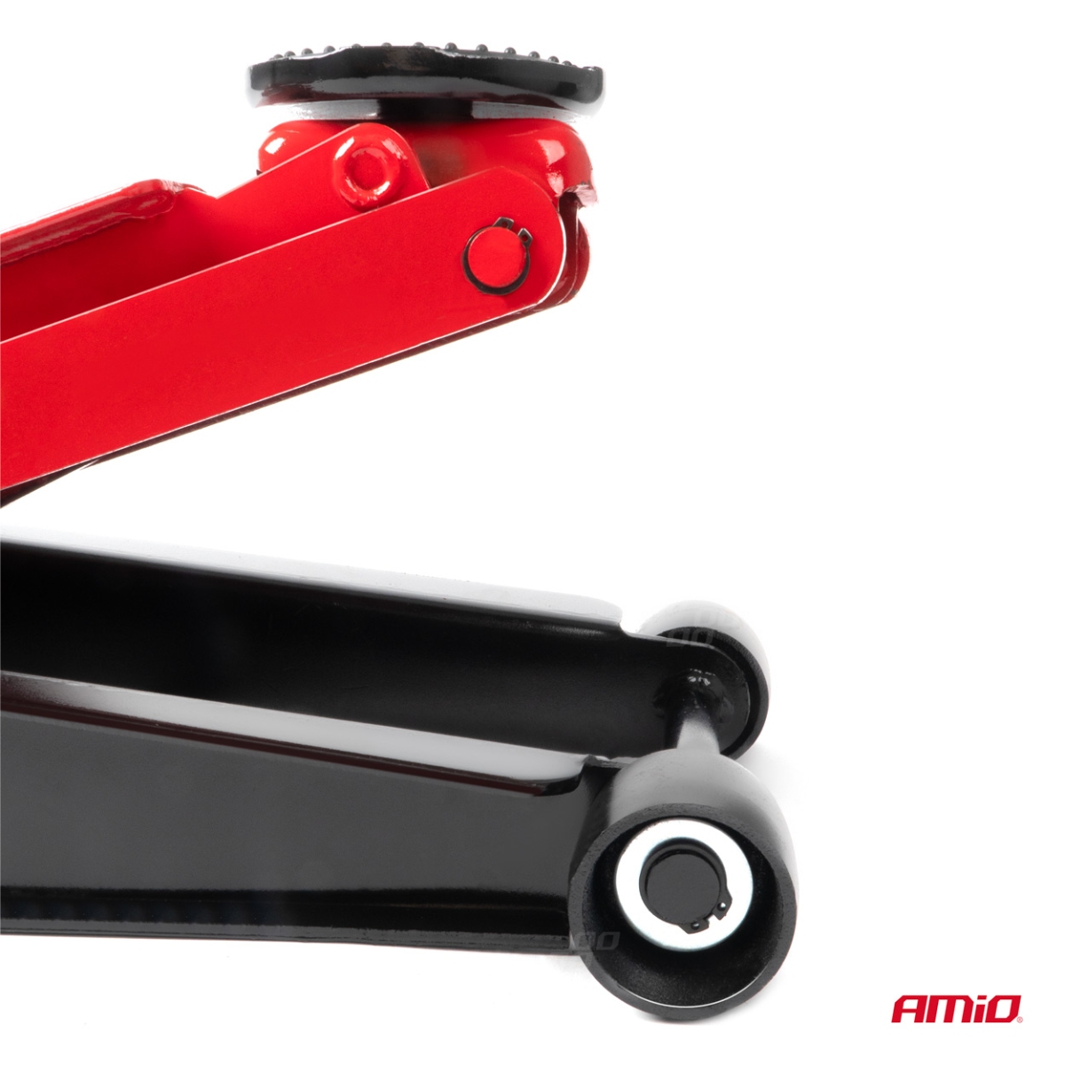 Podnośnik hydrauliczny niskoprofilowy lewarek typu żaba 3T 3000kg CE 75/510mm AMIO-04215