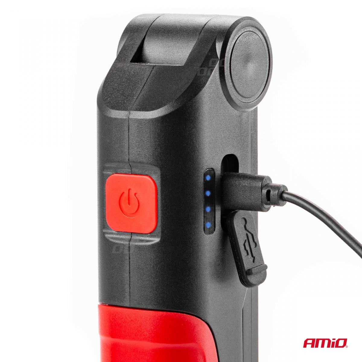 Lampada di ispezione con torcia elettrica e stazione di ricarica WT12 AMIO-02822