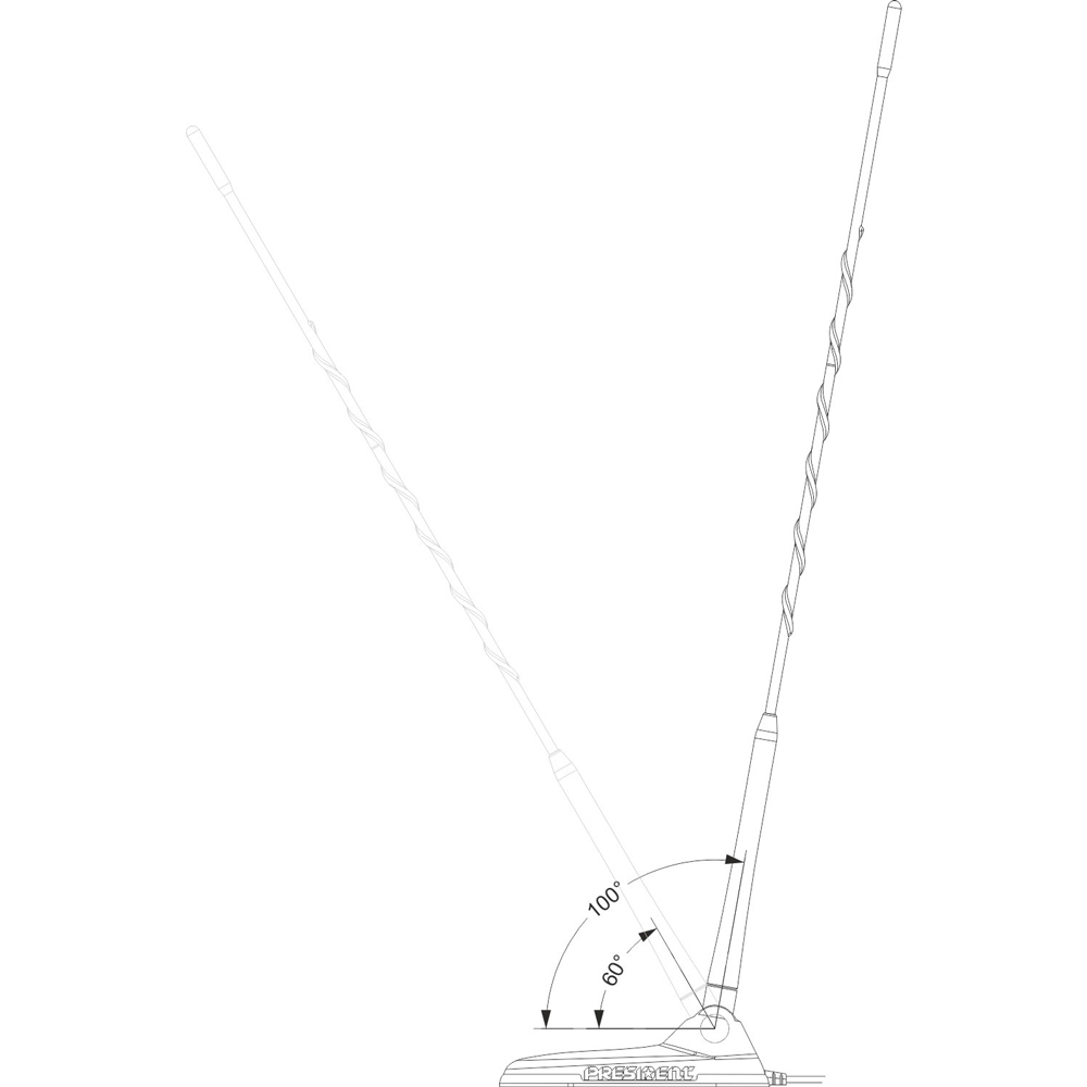 Antena CB President NEW VIRGINIA