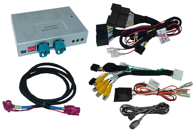 Video interface for rear view camera, front camera Land Rover, Jaguar 2016 -> Incontrol Touch Pro 10 inch