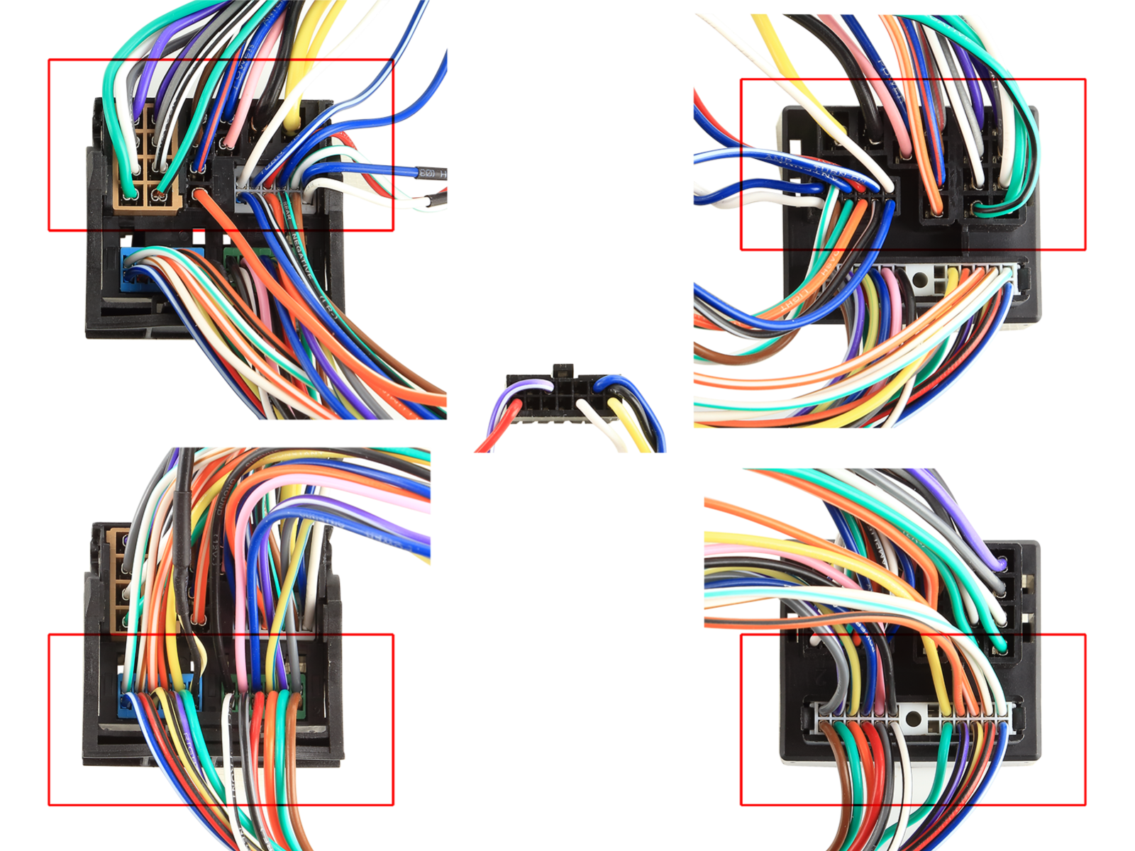 Ryggekameraadapter Audi, Seat, Skoda, VW Golf VII, Caddy, Passat B7, T6 2015-&gt;