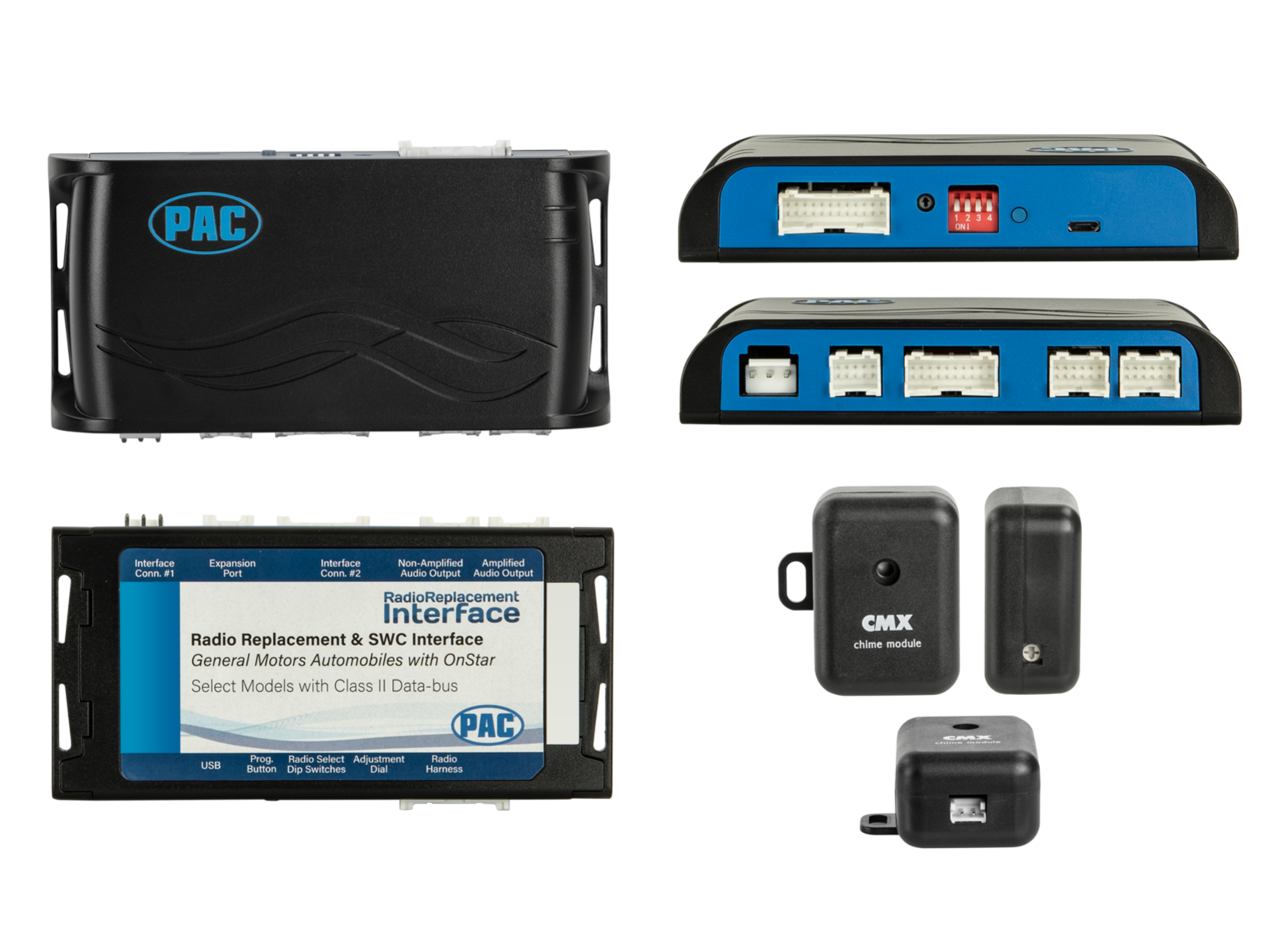 Adapter do kierownicy Chevrolet, GMC, Isuzu, Hummer, Pontiac, Saab, Oldsmobil, Saturn 24Pin/12Pin Amp/antena RP5-GM11