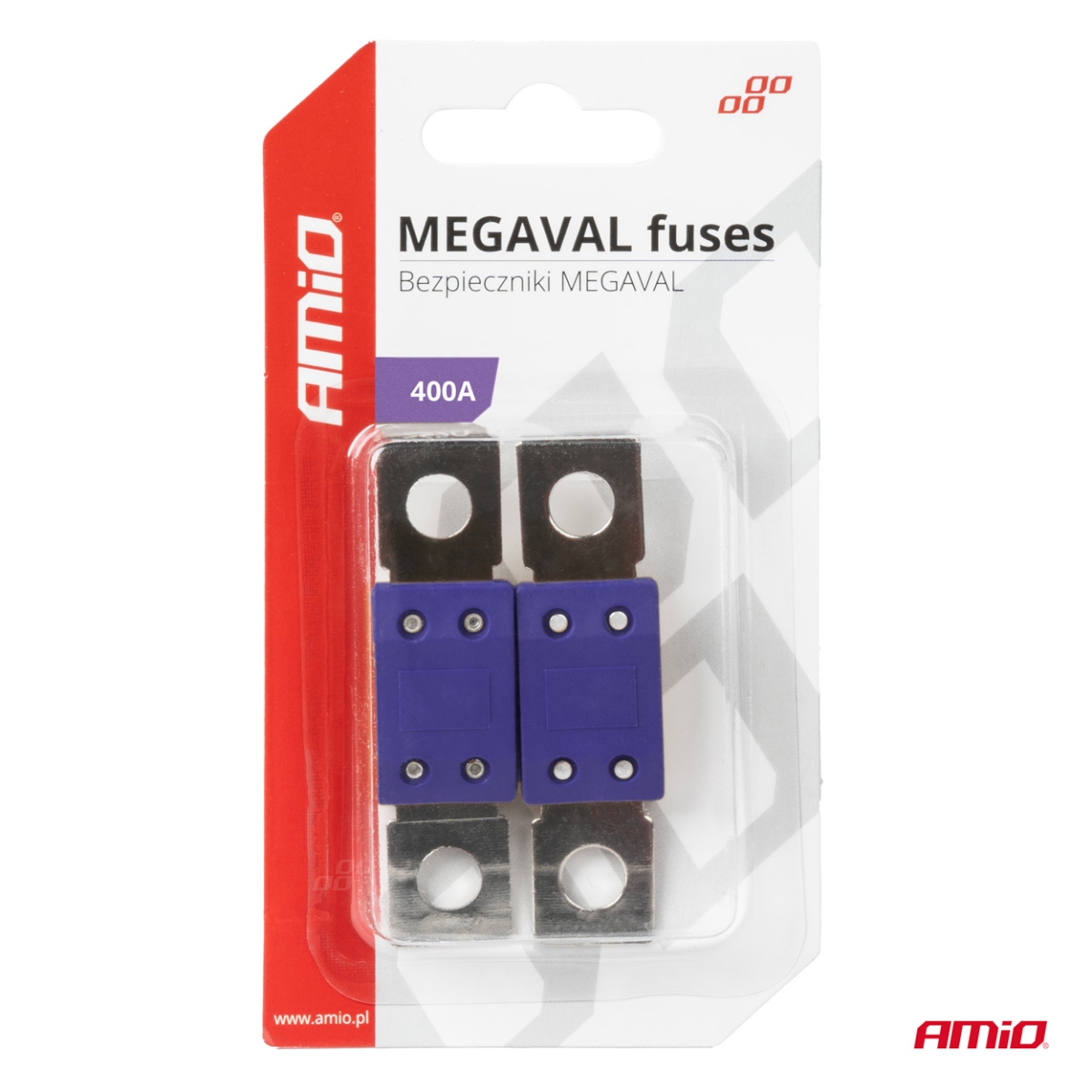 Fusibles para coche MEGAVAL MTA 2 uds. 400A AMIO-03471