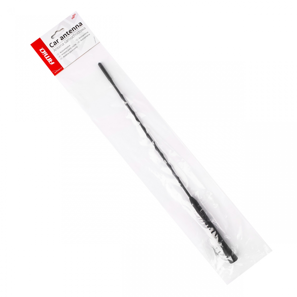 Car antenna mast 41cm 5/6mm adapter ANTM02 AMIO-01129