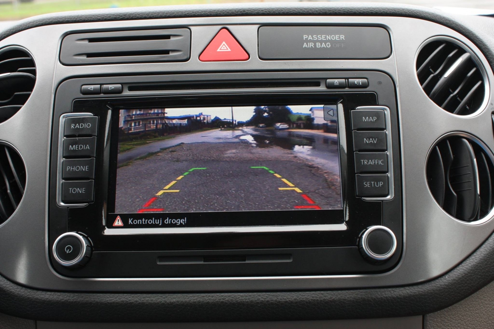 Interface for connecting a rear view camera VW, Skoda, Seat RNS510, Columbus, Trinax