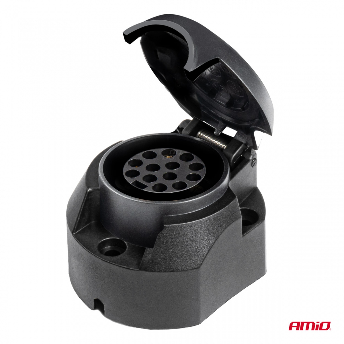 Presa per gancio di traino in plastica 13 PIN AMIO-03219