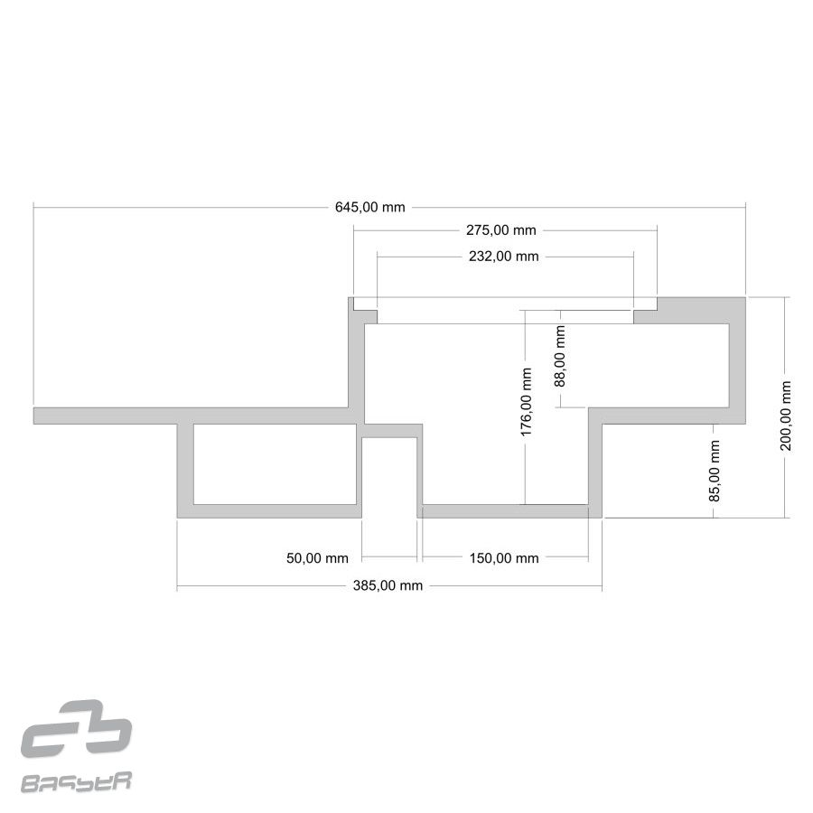BMW 3 e46 kombi obudowa subwoofera