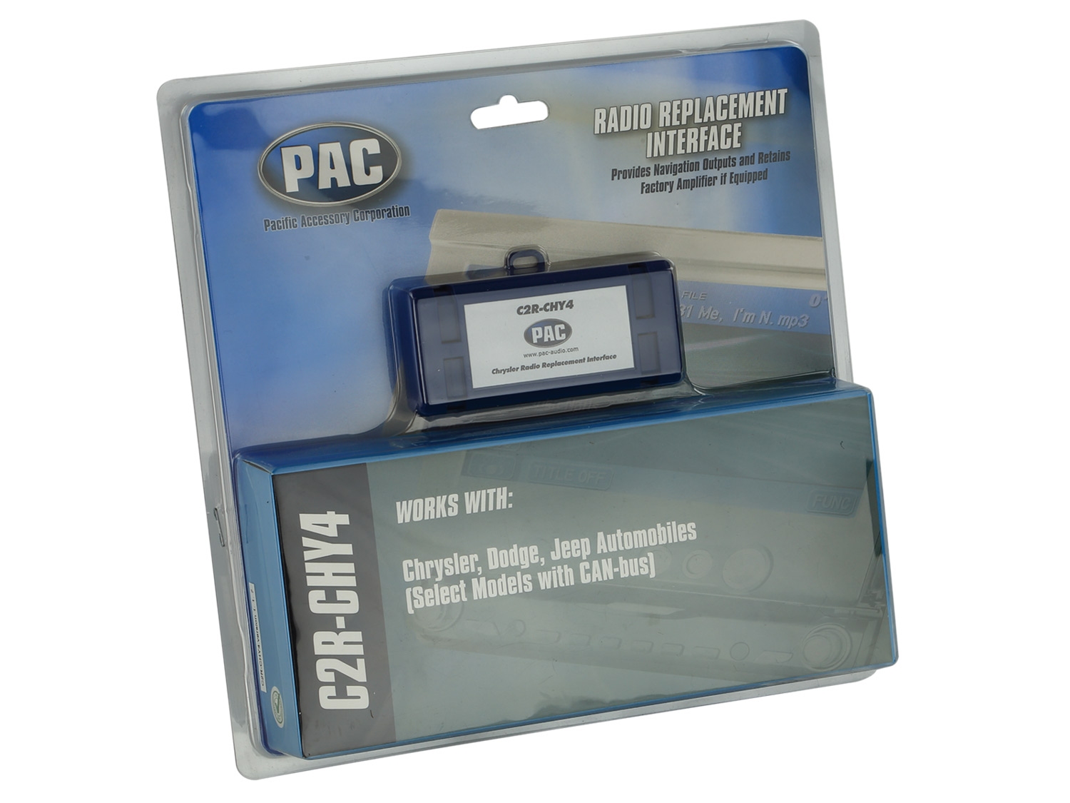 Adattatore CAN-Bus Chrysler / Dodge / Jeep / Lancia / Mitsubishi / VW. C2R-CHY4