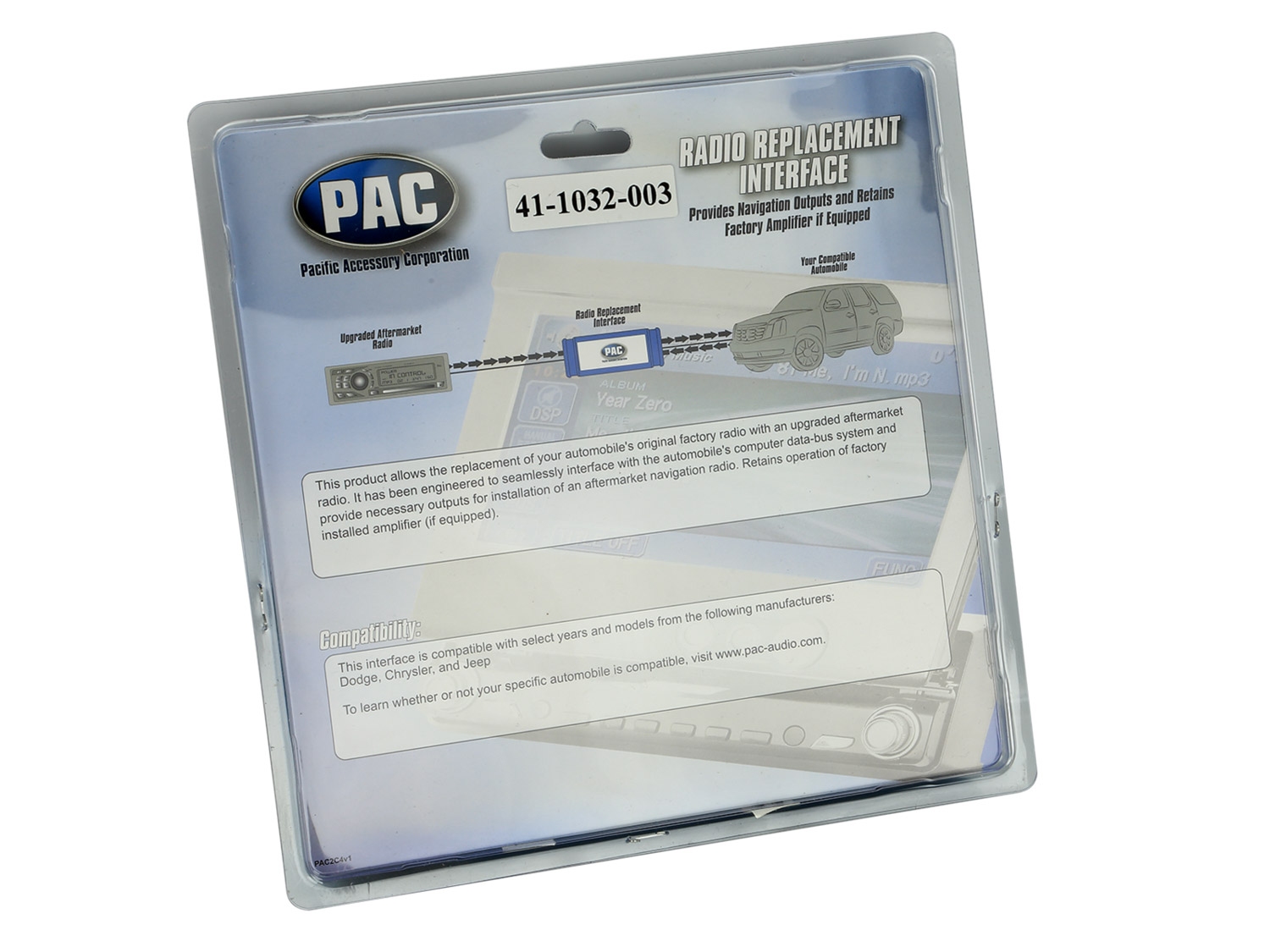 Adattatore CAN-Bus Chrysler / Dodge / Jeep / Lancia / Mitsubishi / VW. C2R-CHY4