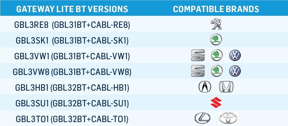 Dension digitální měnič Bluetooth, USB, iPod, iPhone, AUX - Audi A2, A3, A4, A6 Seat Leon, Toledo, Ibiza