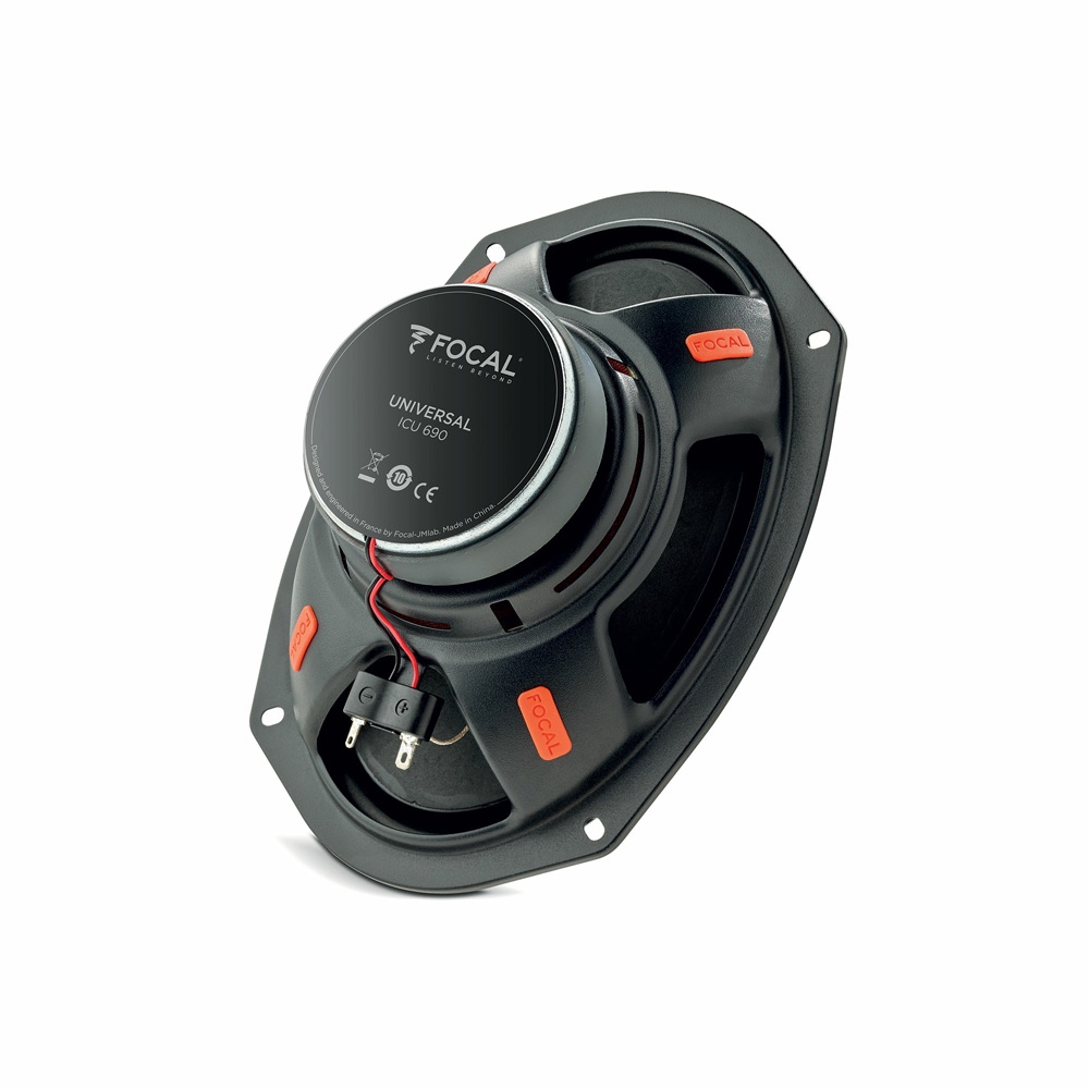 FOCAL ICU 690 coaxial car speakers, 6x9 inches, 80W RMS