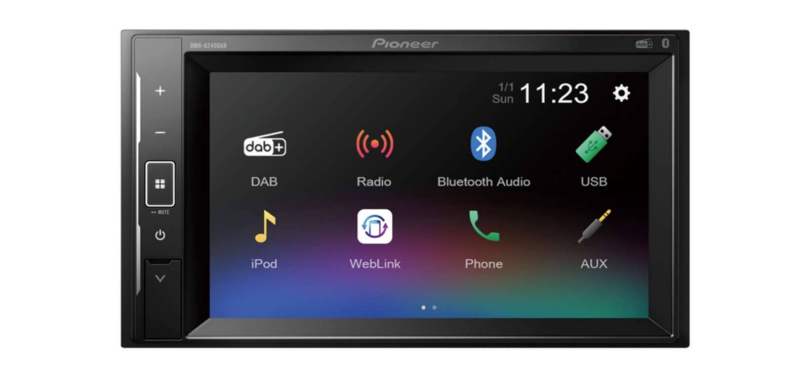 Pioneer DMH-A240DAB 2-DIN multimediastation