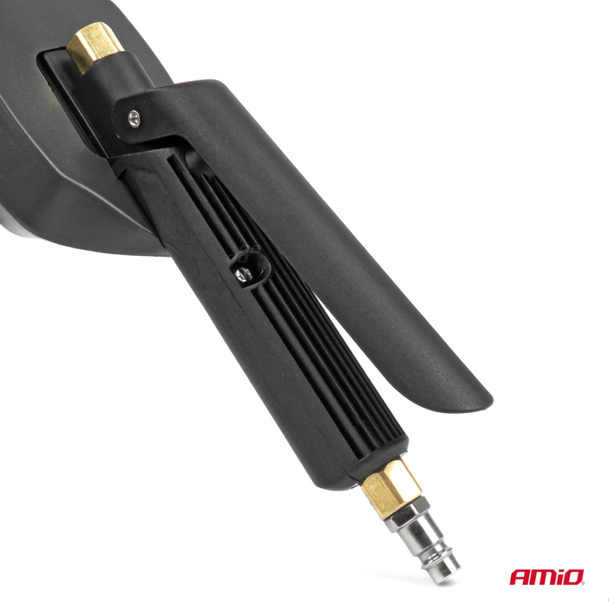 Pistolet do pompowania z manometrem cyfrowym 18 bar AMIO-04482