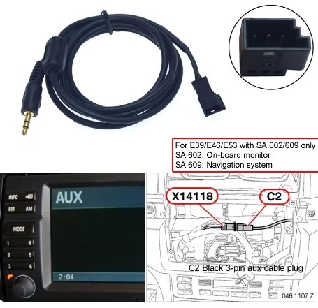 BMW AUX-TULO 3-NASTAINEN -150 cm