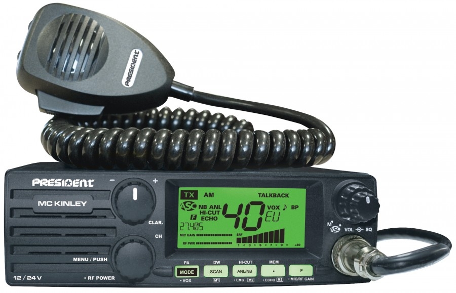 CB Radios ordförande MC Kinley