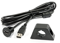 USB-autopistoke 2 metrin johdolla