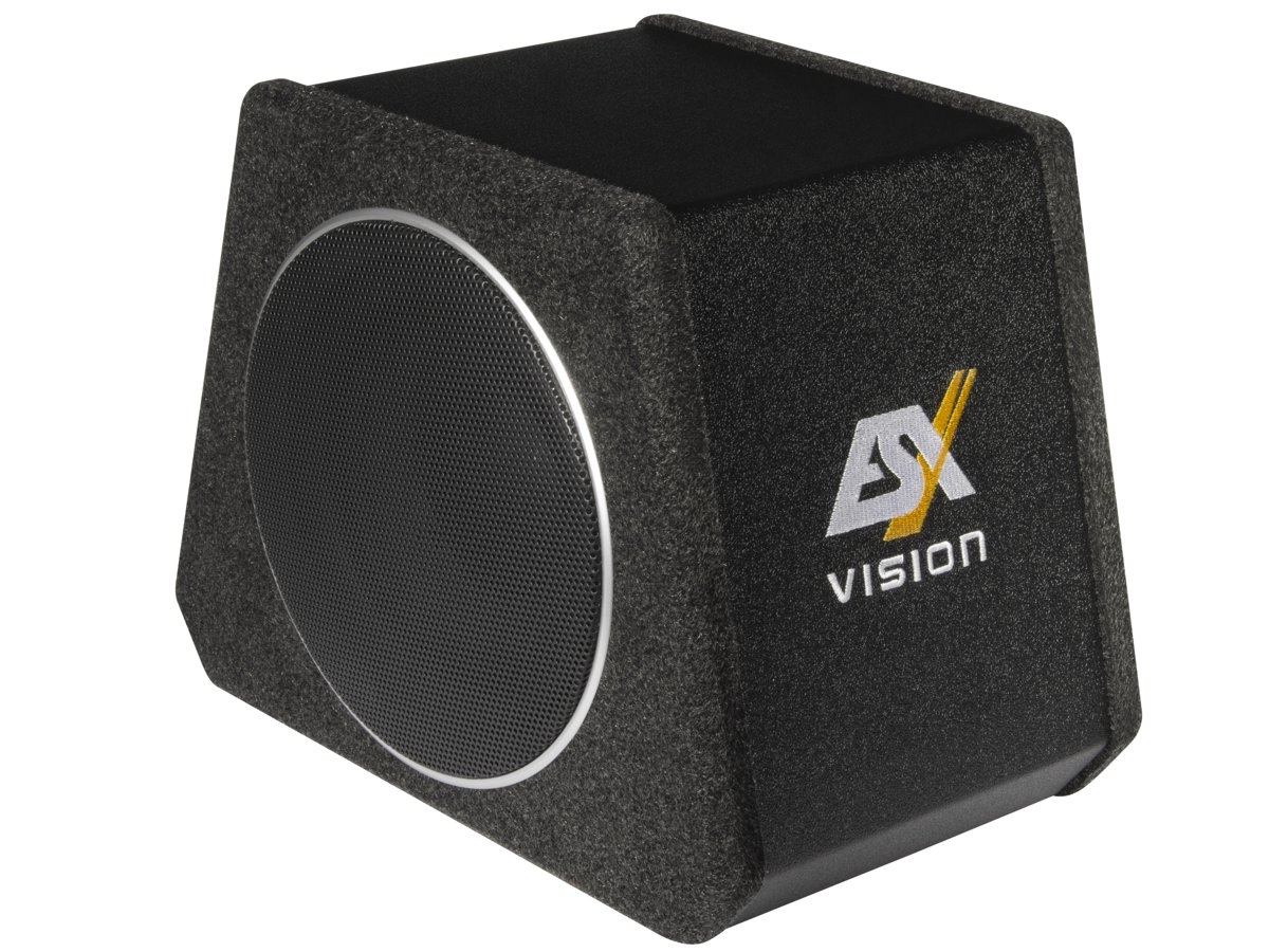 ESX V800A - aktívny basový reproduktor, priemer subwoofera 20 cm, RMS výkon 200 W, s pasívnou membránou