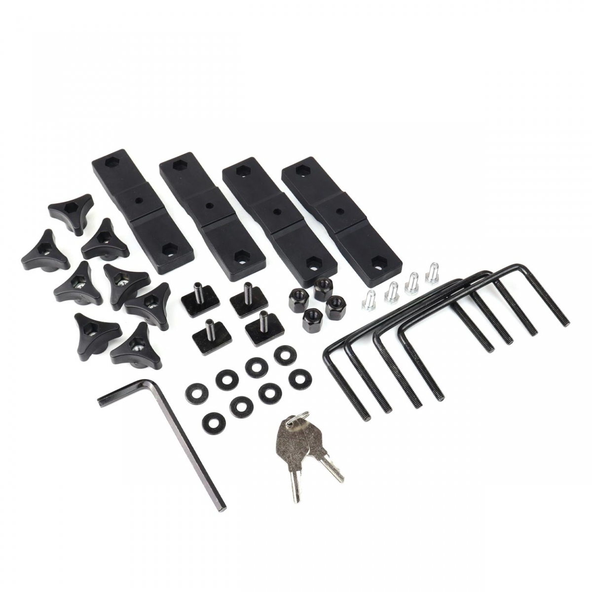 Portapacchi per sci e snowboard, corto, 570 mm, SSR-01S AMIO-02590