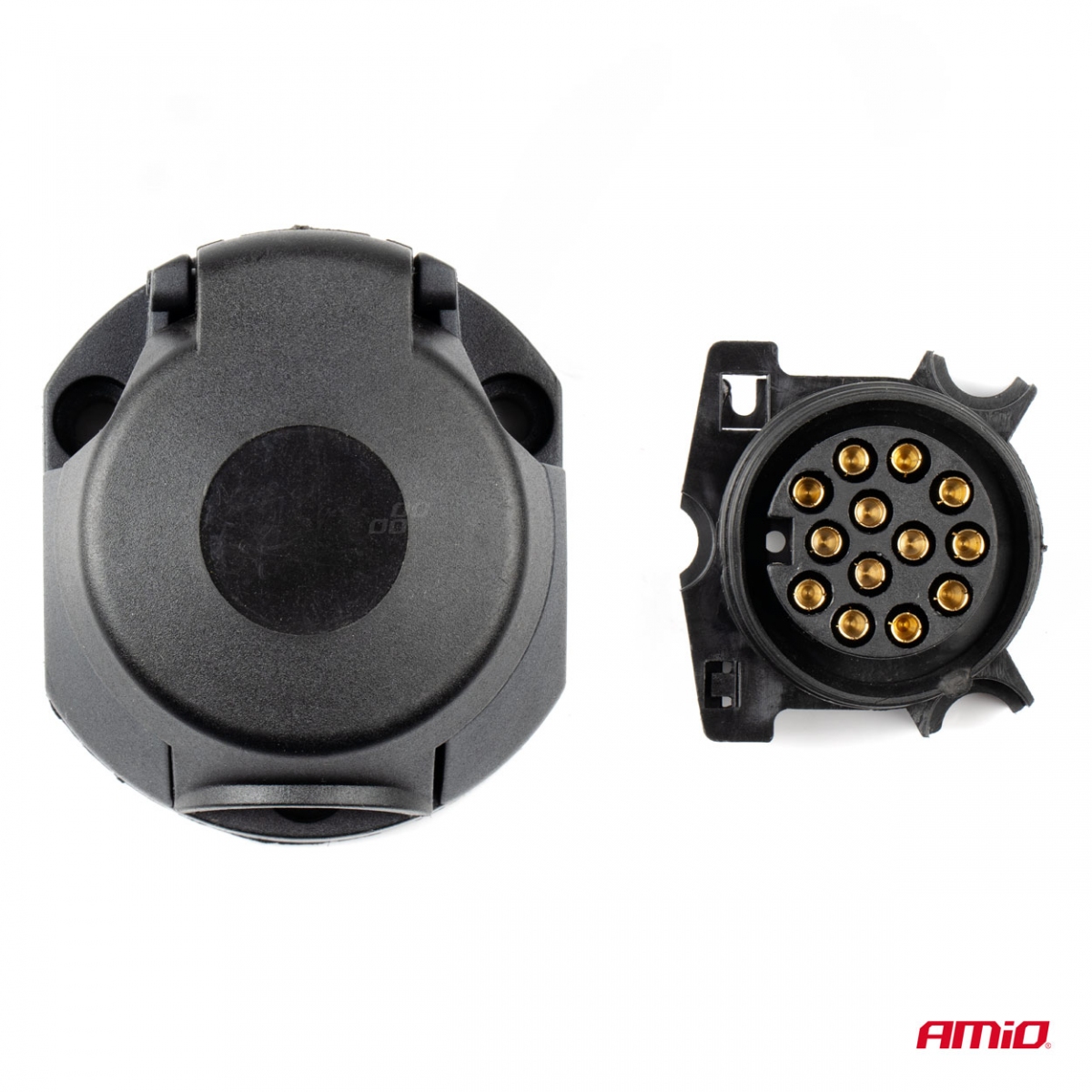 Presa per gancio di traino in plastica 13 PIN AMIO-03219