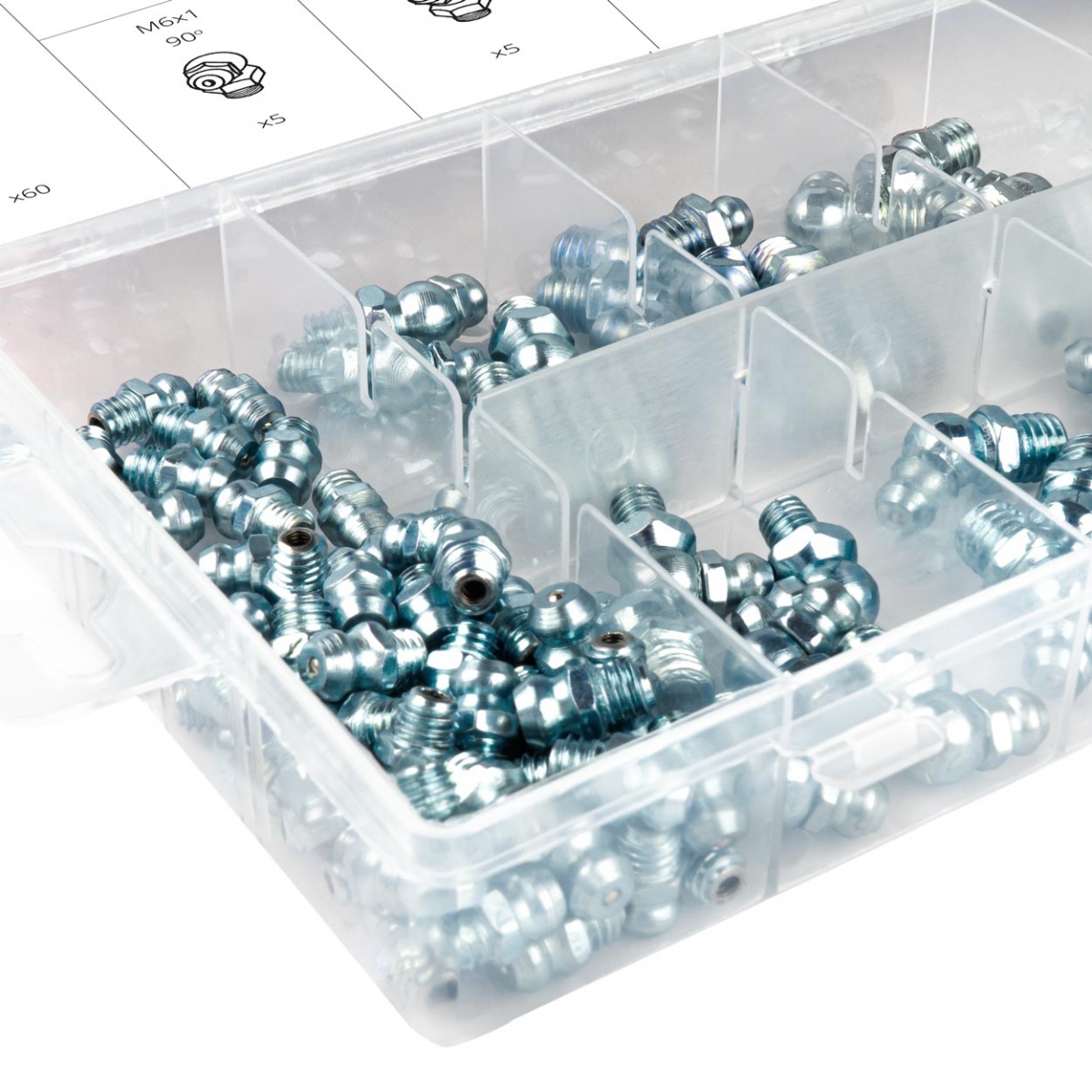 Jeu de graisseurs, 110 pièces. AMIO-03142