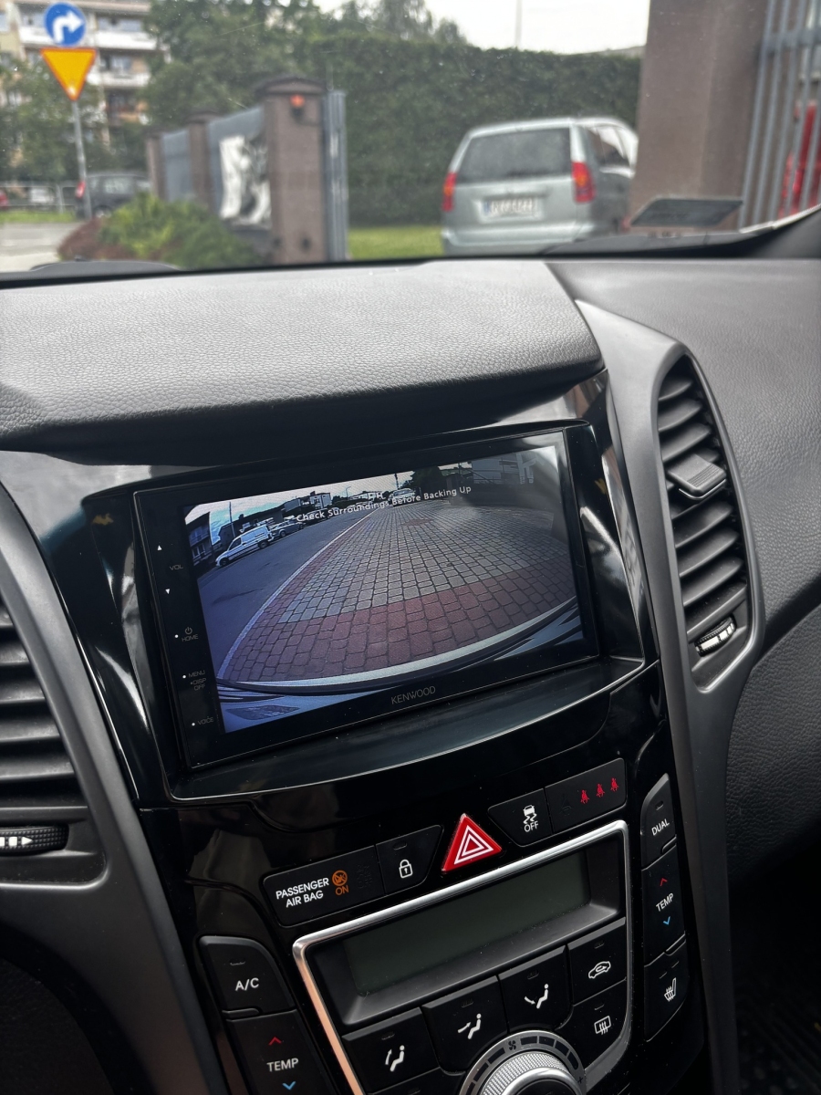 Caméra de recul universelle avec lignes d'assistance